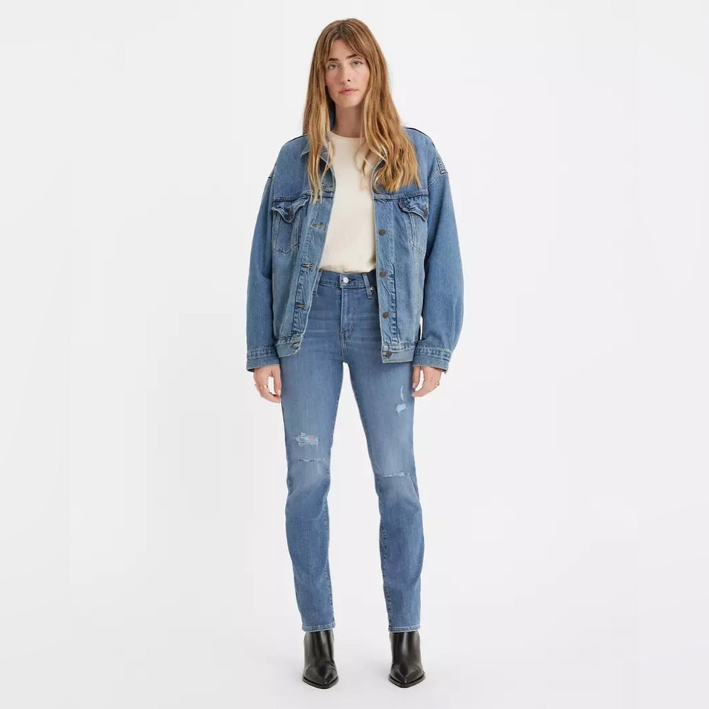 NWT LEVIS 724 HIGH RISE SLIM STRAIGHT WOMEN'S JEANS